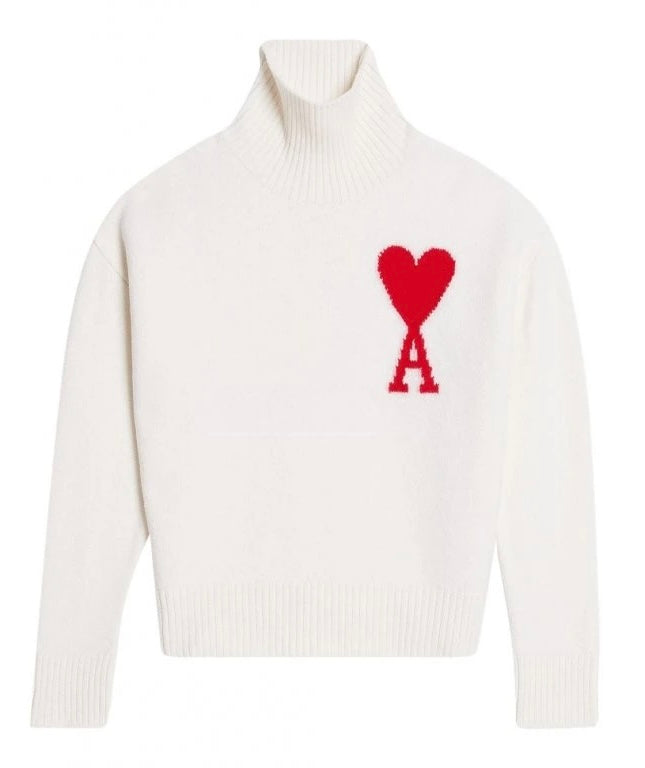 Ami Paris Turtleneck Sweater