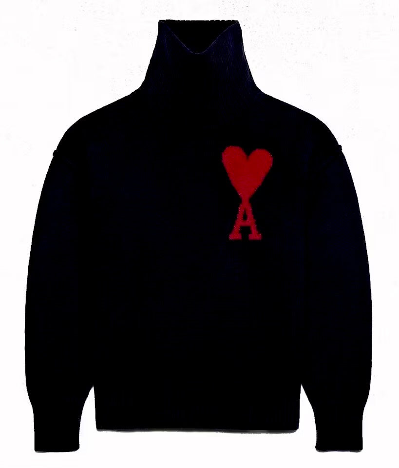 Ami Paris Turtleneck Sweater