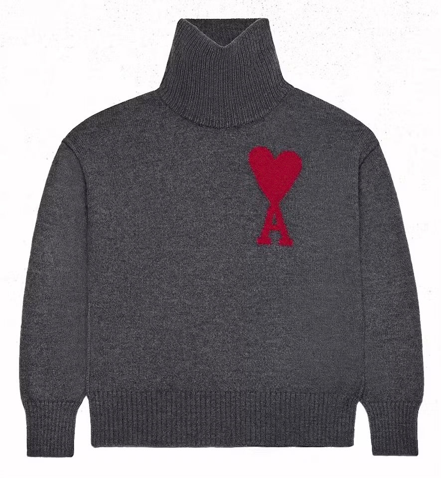 Ami Paris Turtleneck Sweater