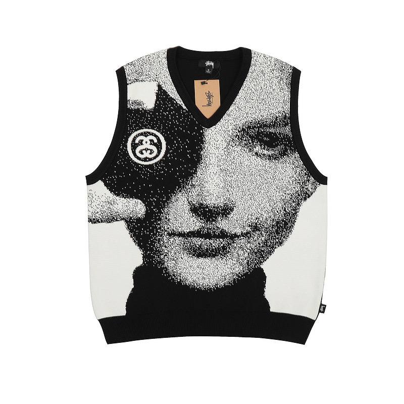 Photo Jacquard Vest