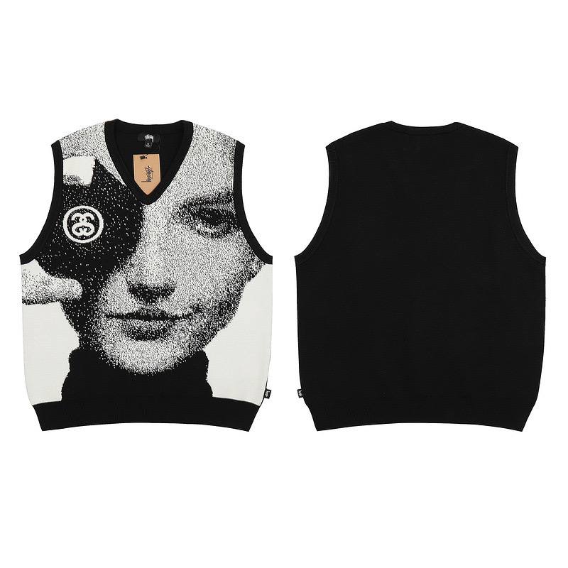 Photo Jacquard Vest