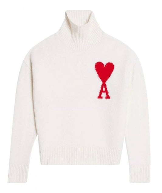 Ami Paris Turtleneck Sweater