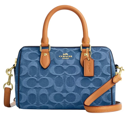 Coach Mini Rowan Crossbody Bag In Signature Canvas
