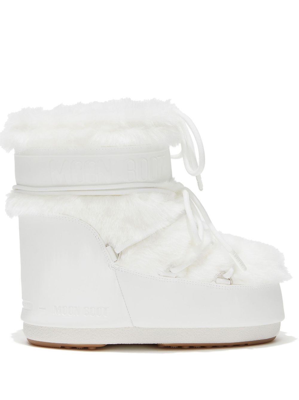 Moon Boot with faux fur